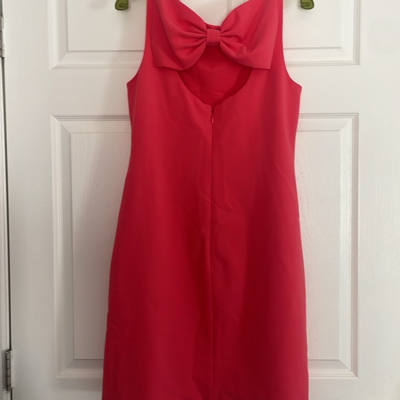 1901 | Bow Back Lined Sheath Dress - Picture 2 of 9